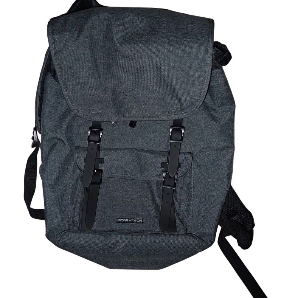 Stormtech Performance Oasis Backpack Laptop Storage Charcoal Grey Pockets